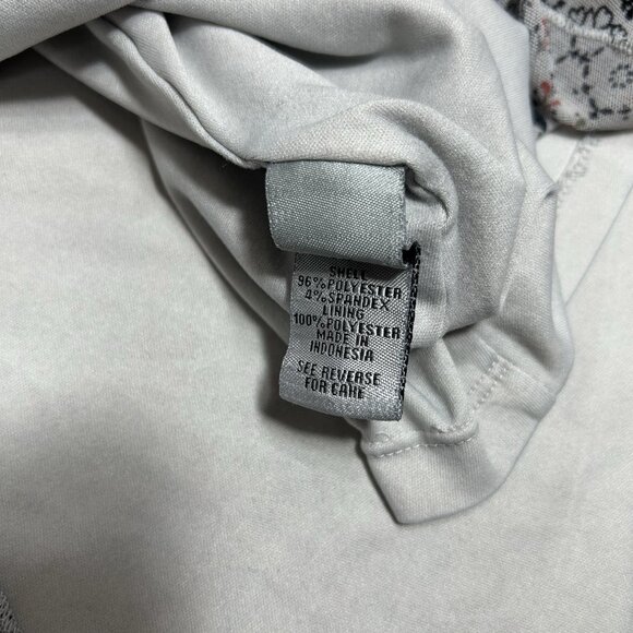 CATHERINES Women Mesh Tunic Top 3/4 Sleeve Floral Multicolor Scoop Neck Sz 4X - Picture 6 of 7